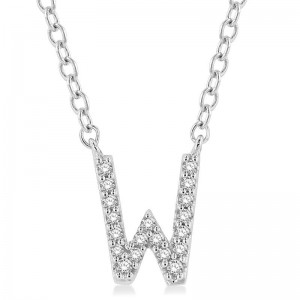 Diamond Initial Pendant