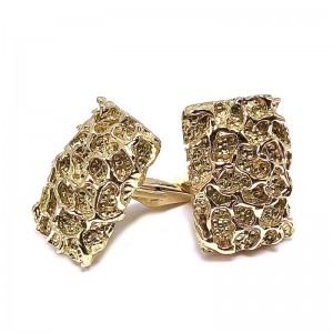 Estate Cuff Links Nugget Style