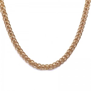 Estate Triple Hoop Hollow Chain