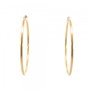 Estate Hoop Earrings