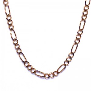 Estate Gold Figaro Necklace