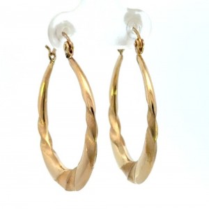 Estate Hoop Earrings