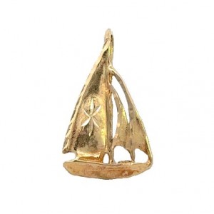Estate Sailboat Charm