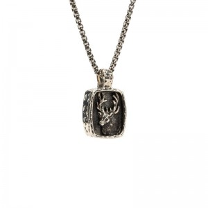 Small Stag Pendant (Strenght & Stamina) by Keith Jack