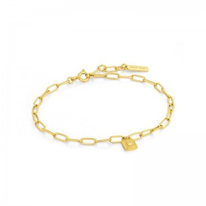 Ania Haie  Chunky Chain Padlock Bracelet