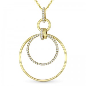Diamond Circle Pendant