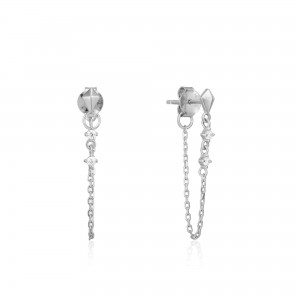 Ania Haie Spike Chain Earrings