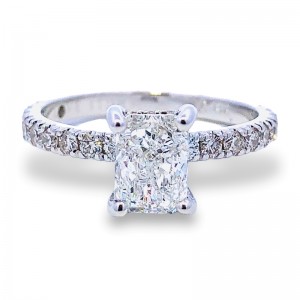 Radiant Diamond Engagement Ring