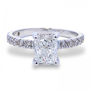 Radiant Diamond Engagement Ring