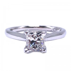 Princess Diamond Engagement Ring