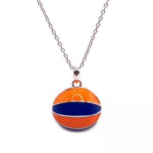 Syracuse University Inspired Basketball Pendant