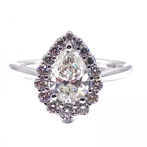 Pear Diamond Engagement Ring
