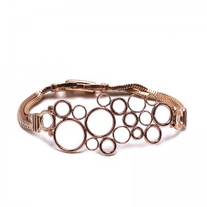 Estate Bubble Center 2 Strand Bracelet