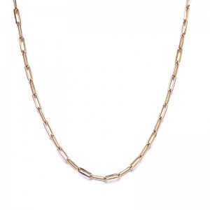 Gold Paperclip Chain