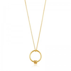 Ania Haie Modern Circle Necklace