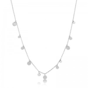 Ania Haie Geometry Mixed Discs Necklace
