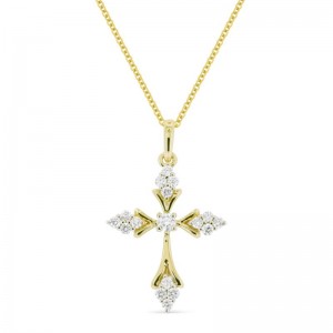 Diamond Cross Pendant