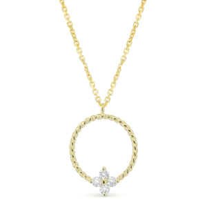Diamond Circle Pendant