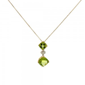 Periodt and Diamond Pendant