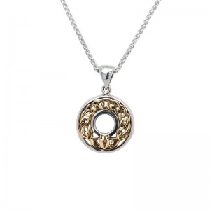Small Claddagh Pendant by Keith Jack