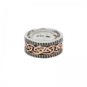 Eternity Knot 'Aylith' Ring by Keith Jack