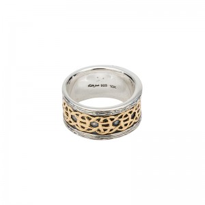 Barked Ring 'Scavaig' by Keith Jack