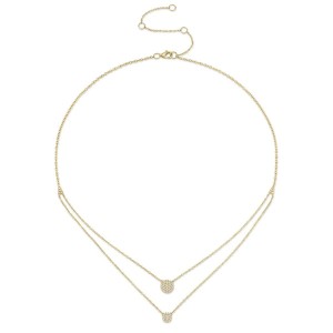 Diamond Circle Necklace