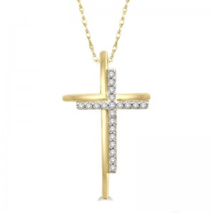 Diamond Cross Pendant