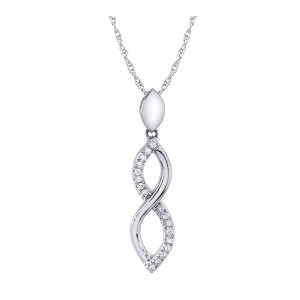 Diamond Infinity Pendant