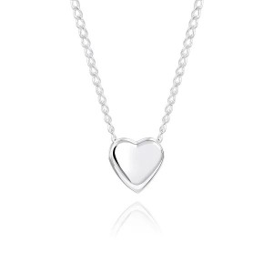 Tiny Heart Sterling Silver Pendant