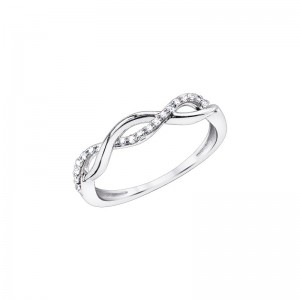 Diamond Fashion Weave Ring