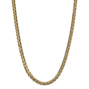 Diamond Cut Palm Square Chain