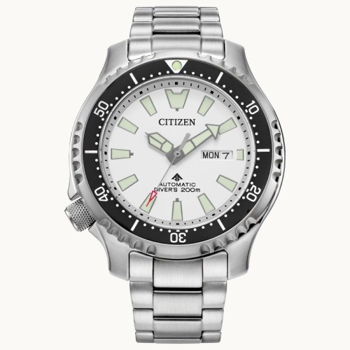 Promaster Dive Automatic White Index Dial