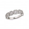 7 Station Diamond Wedding Band