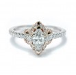 Marquise Cut Diamond Engagement Ring