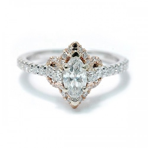 Marquise Cut Diamond Engagement Ring