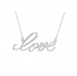 Love S.S. Diamond Pendant