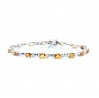 Citrine Link Bracelet