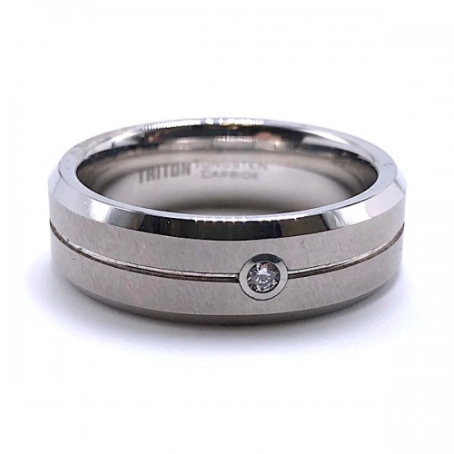 Men's Tungsten Carbide Wedding Band