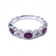 Ladies Ruby & Diamond Ring