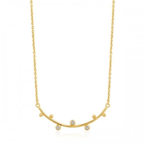 Ania Haie Shimmer Solid Bar Stud Necklace