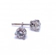 Solitaire Diamond Earrings