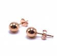 Gold Ball Earrings