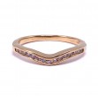 Curved Diamond Channel Band
