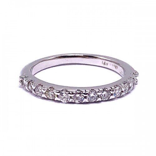 Ladies Diamond Wedding Band