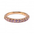 Ladies Diamond Wedding Band