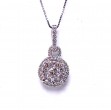 Lovebright Multi Diamond Pendant