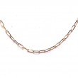 Paperclip Link Gold Chain