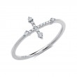 SHY Creation Diamond Cross Ring