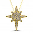 Diamond Starburst Pendant